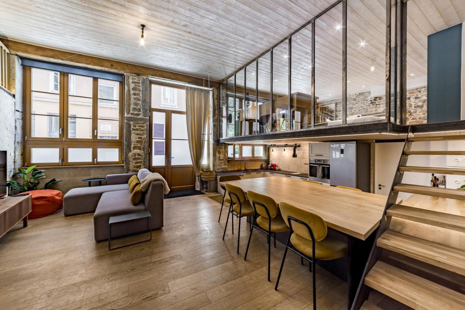 Apartament Le Duplex Des Pentes Ail Lyon Zewnętrze zdjęcie