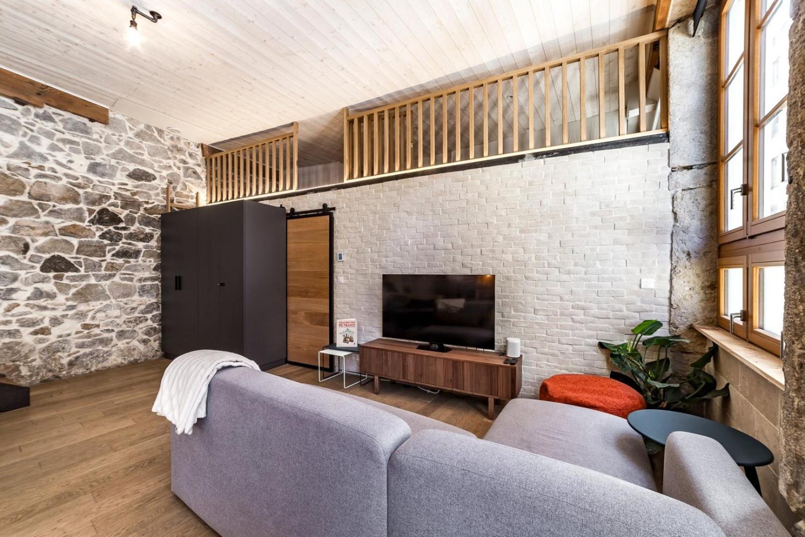 Apartament Le Duplex Des Pentes Ail Lyon Zewnętrze zdjęcie